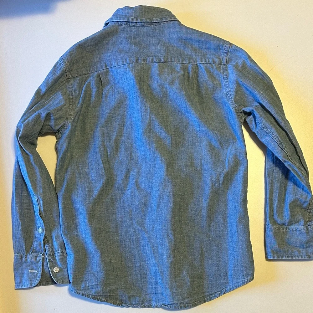 Crewcuts Casual Chambray Button Down Shirt